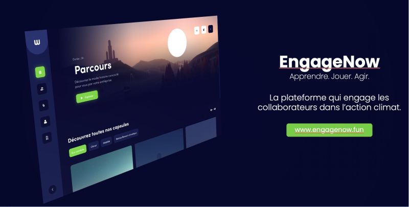 Vous avez défini des objectifs ambitieux en matière de neutralité #carbone ? 🤔

Découvrez EngageNow 👇

Une plateforme qui vise à modifier, à grande échelle, les comportements en faveur du #climat . 🌱

Envie de rejoindre les pionniers de la plateforme ?
engagenow.fun