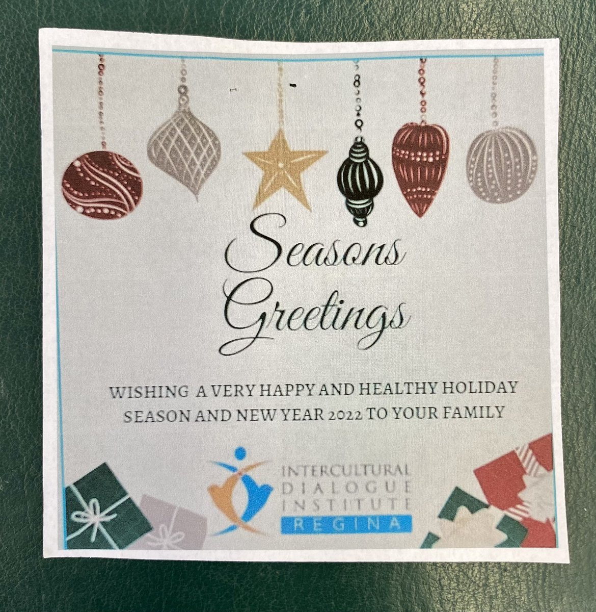 Thank you to our friends <a href="/IDIRegina/">IDI Regina</a> for stopping by today to wish our <a href="/reginapolice/">Regina Police</a> staff seasons greetings!  We always appreciate your efforts focused on acceptance, friendship and understanding in our community!!