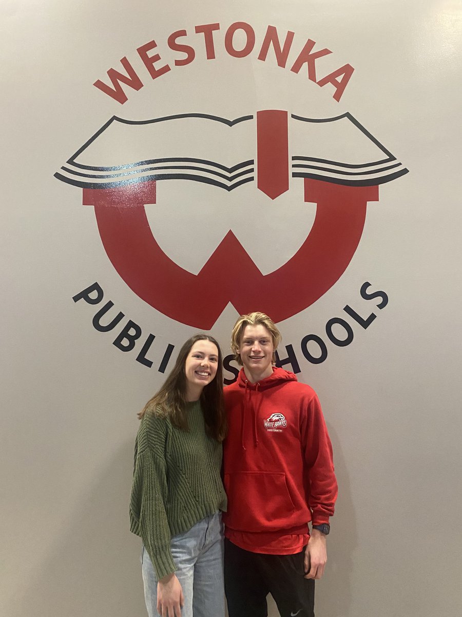 WhiteHawkAD's tweet photo. Congrats to Seniors Hannah Drill and Lance Nemecek as they have been selected as the 21-22 MSHSL Triple A (Arts, Academics and Athletics) MWHS recipients. #mwhspride ⁦@GoWhiteHawks⁩ https://t.co/O4RMrqnQz0