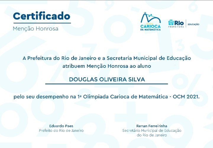Paulahelennn's tweet photo. 1° Olimpíada de matemática não ganhou o pódio mas foi um dos destaques diante a tantos alunos das escolas municipais e mereceu seu certificado de reconhecimento, Parabéns filho essa foi a primeira Olimpíada de mtts e q vc venha melhorar pra alcançar seus objetivos smp.#Doguinha https://t.co/uuWTRZ0F7G