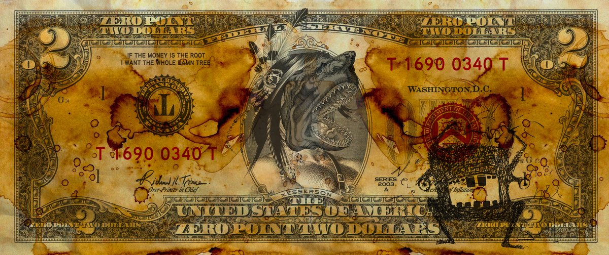 Hoodro_Wilson's tweet photo. Can't afford a $0.2 Bill? 👀

It's okay Mfers 🙏

Just retweet this and I'll give away one for free to a random Mfer ✊

30 minutes and I'll pick a winner 👌

Mint your own bill here: https://t.co/pJ1EWFuyXR

🪦💵

#CNFTGiveaway #CNFTCommunity #CNFTs #CNFTdrop https://t.co/9CT2nxixNa