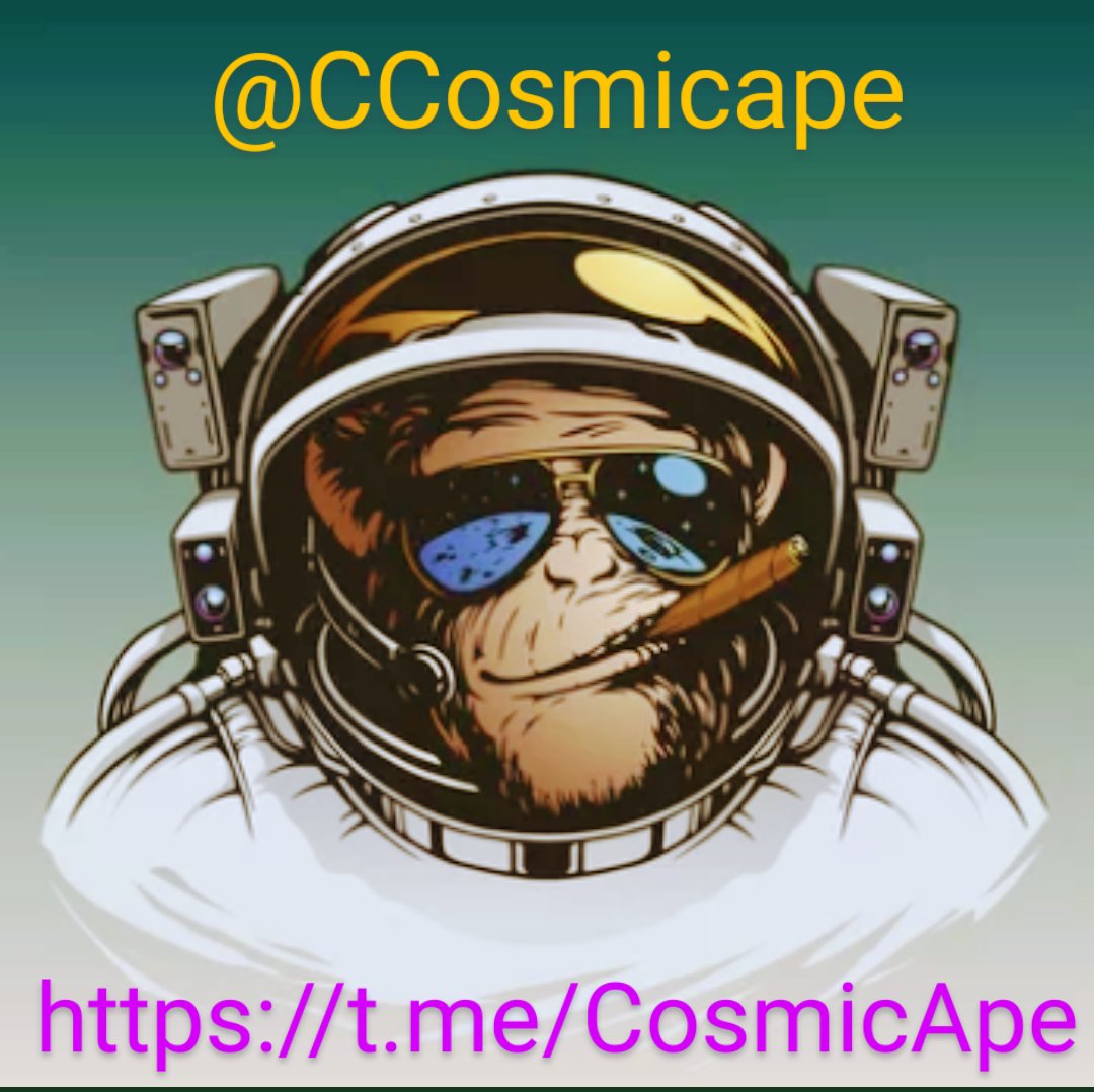 cpavz4's tweet photo. @cryptogems555 @elonmusk  has saved us a seat on his #SpaceX he doesn't know just yet but we're about to APE 
@CCosmicape #cosmicape $CAPE

#BSCGem #cryptocurrency #NFTCommunity 🚀🚀
#Rocketeer #ApeIn https://t.co/Q31ESaBf7V