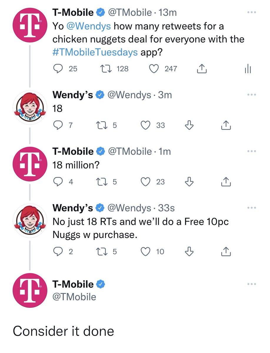 TMobile's tweet photo. HELP US PLEASE! OUR CUSTOMERS NEED THEIR NUGGS! https://t.co/ua7eevAXXz