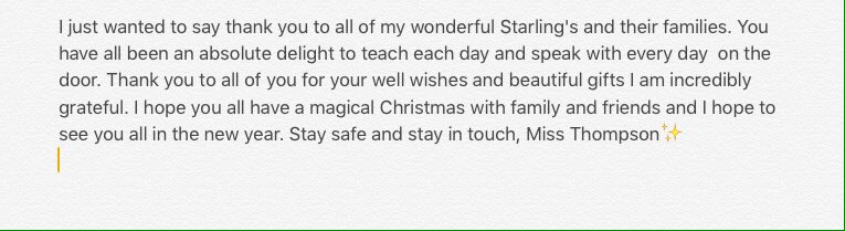 MissThompsonGPS's tweet photo. Thank you ✨✨ https://t.co/I0BD5lfmKE