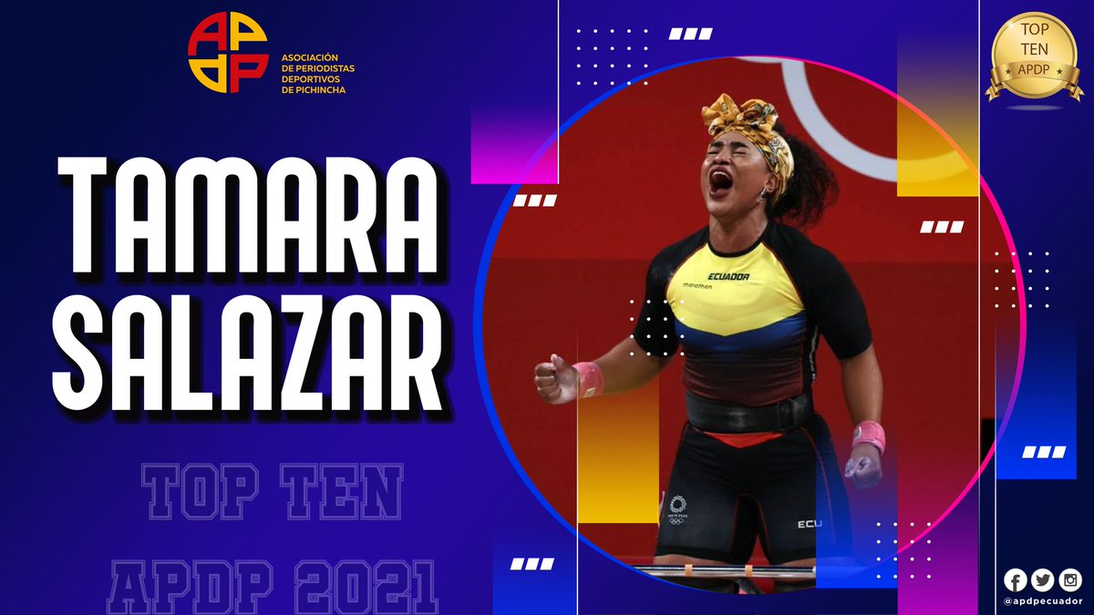 APDPEcuador's tweet photo. #Mejores2021
#TopTenAPDP
👏👏💪🏆🇪🇨 https://t.co/ne1wP8BOEr