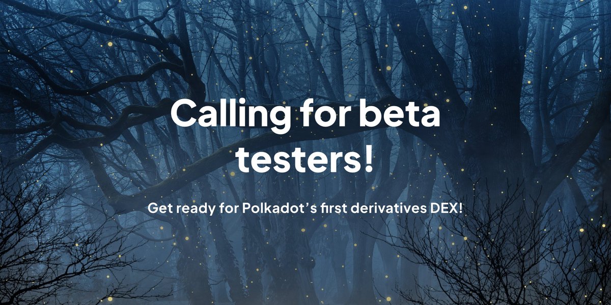 3/ With only one month until Moonbeam pallets are active, Firefly is closer to launch than ever. The testnet will be live in late December 2021. Participation is still open fireflyfoundation.typeform.com/to/SpGOeTLY