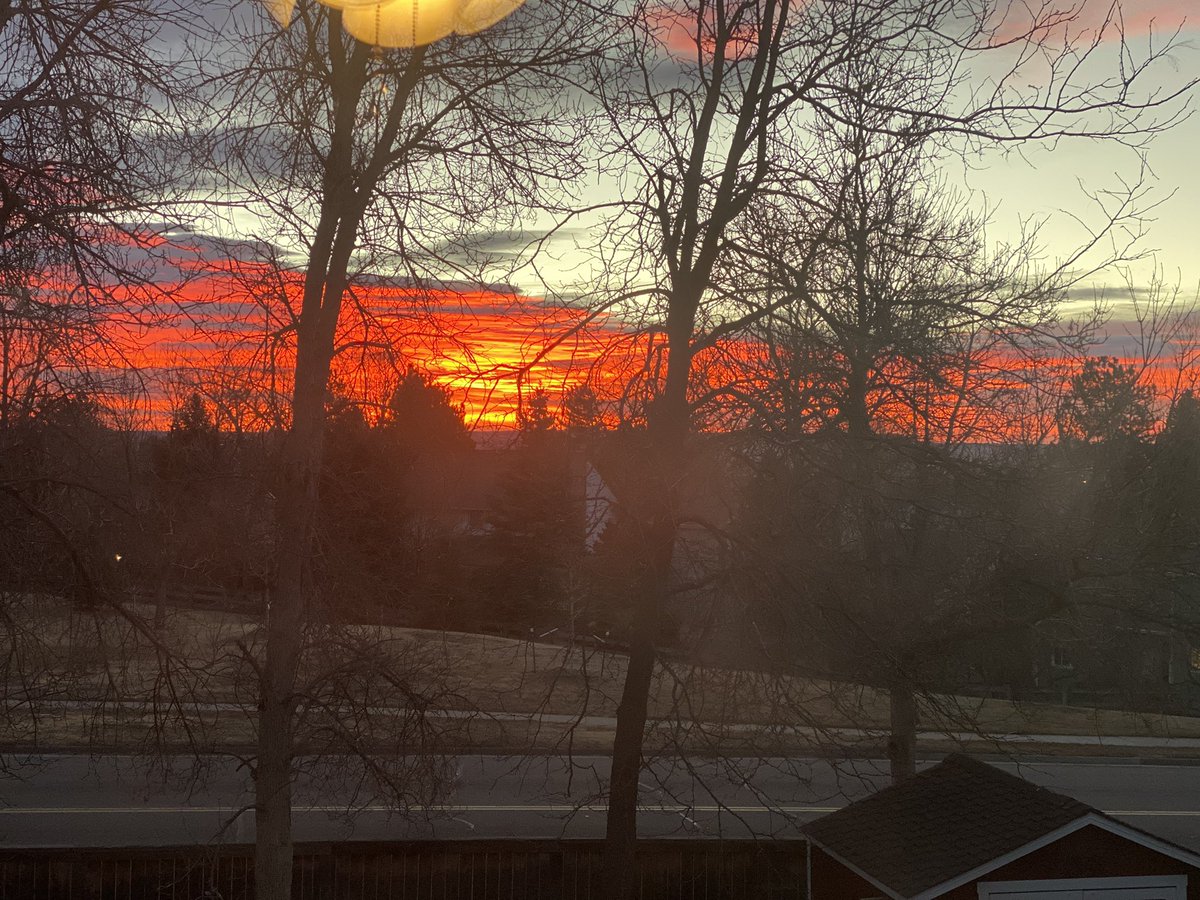 LisaCarman2's tweet photo. @HeyBarbaraB My morning sunrise https://t.co/kRRDYx7LUr
