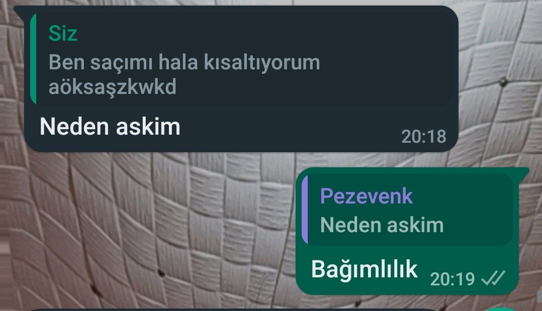 Yazmak istersin ama yazamazsın ✌🏻