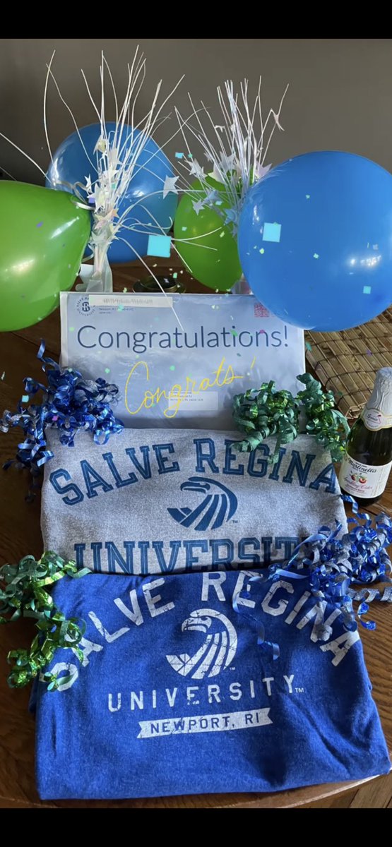 We have one very excited young lady in our house!! 🎉 Congrats Andee! #salve2026 #futureteacher <a href="/SalveRegina/">Salve Regina University</a>