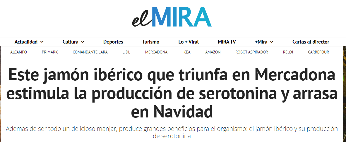 beatrizcalidad's tweet photo. "¿A que no hay 🥚🥚 a decir que el jamón curado estimula la producción de serotonina?"

Chivatazo de @CaptainAkab https://t.co/1Mg99OOSzZ