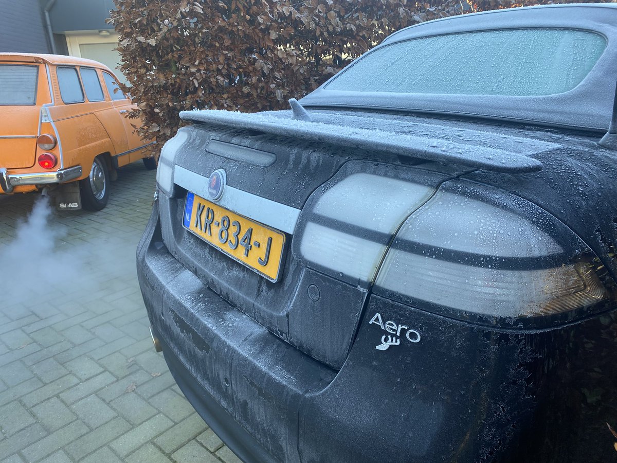 saabvrienden's tweet photo. Mooie tijden voor een Zweedse auto… https://t.co/DjZWz7P786