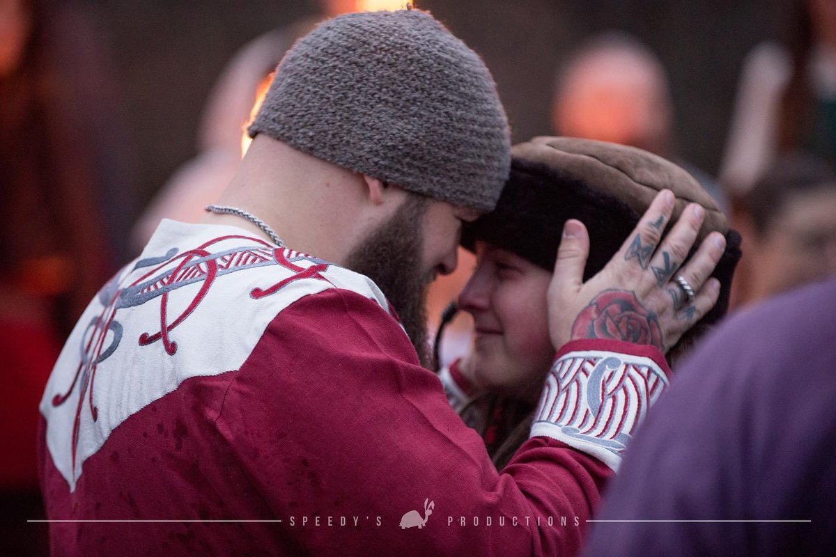 Erik_WWE's tweet photo. I’ll love you. In this life, and the next.
I can’t believe that it’s already been 3 years. So much has changed but so much more will never.
Happy anniversary little wife!!!
#rowesborg @SarahRowe #vikings #rowewedding #vikingwedding https://t.co/9irgTBU7zd