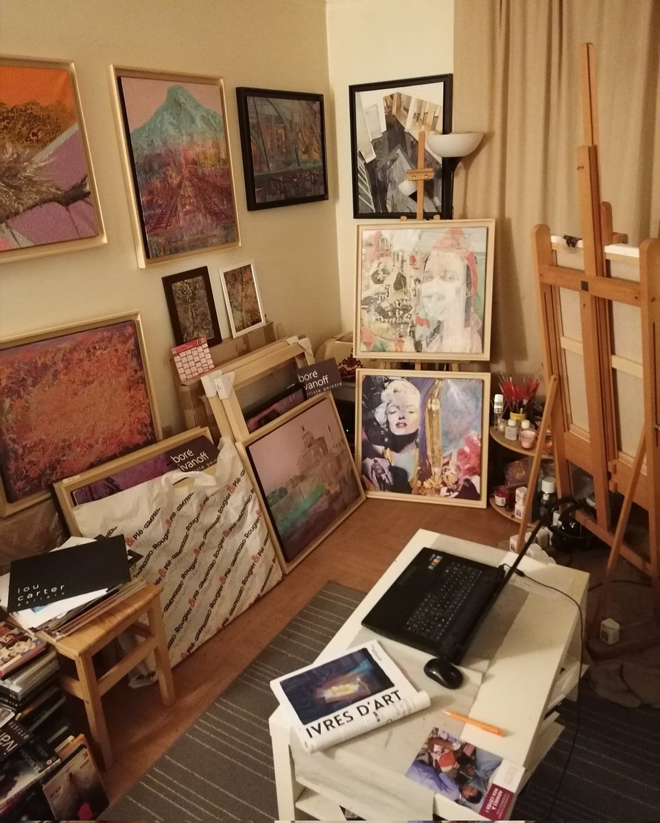 boreivanoff's tweet photo. To live in one's own art gallery and art studio...
#art #artiststudio #lifeinartgallery #artiststudio #bohemian #artistinparis #galeriedart #atelierdartiste #Artiste #artistlife https://t.co/xvSpe2YNS1