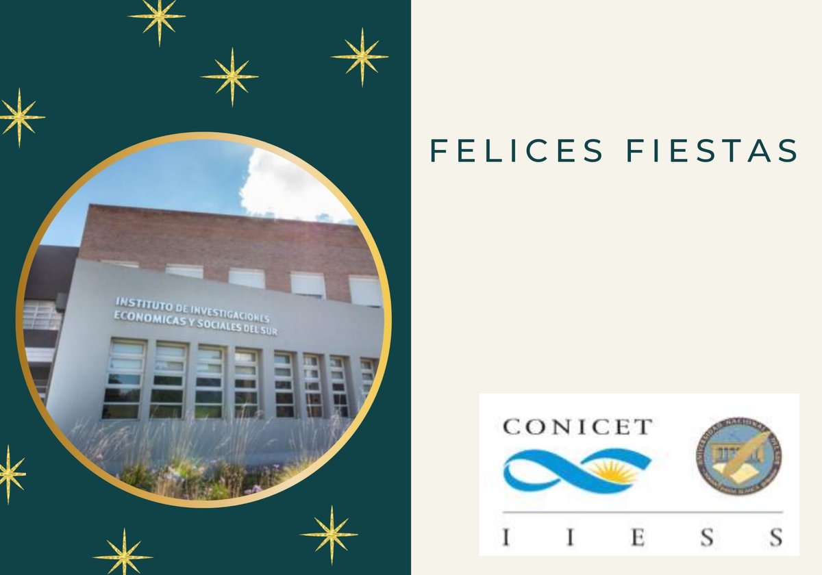 IIESS_CONICET's tweet photo. Quienes conformamos el #IIESS les deseamos unas Felices Fiestas. https://t.co/7GonJBaFW8