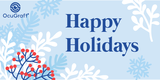 OcuGraft's tweet photo. Best wishes for the holiday season from the team at OcuGraft

#ocugraft #EyeCare #holidayseason #ophthalmology #atlasmedical #sanantonio https://t.co/sjpzoU4Hbh