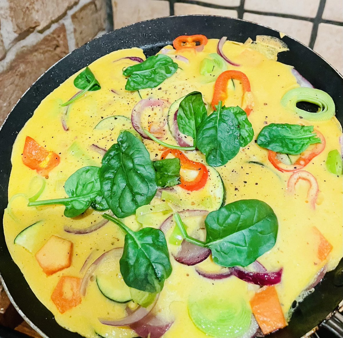 Stella20203126's tweet photo. Vegan omelette is my new fave 🌱 https://t.co/ooNscoEJYw