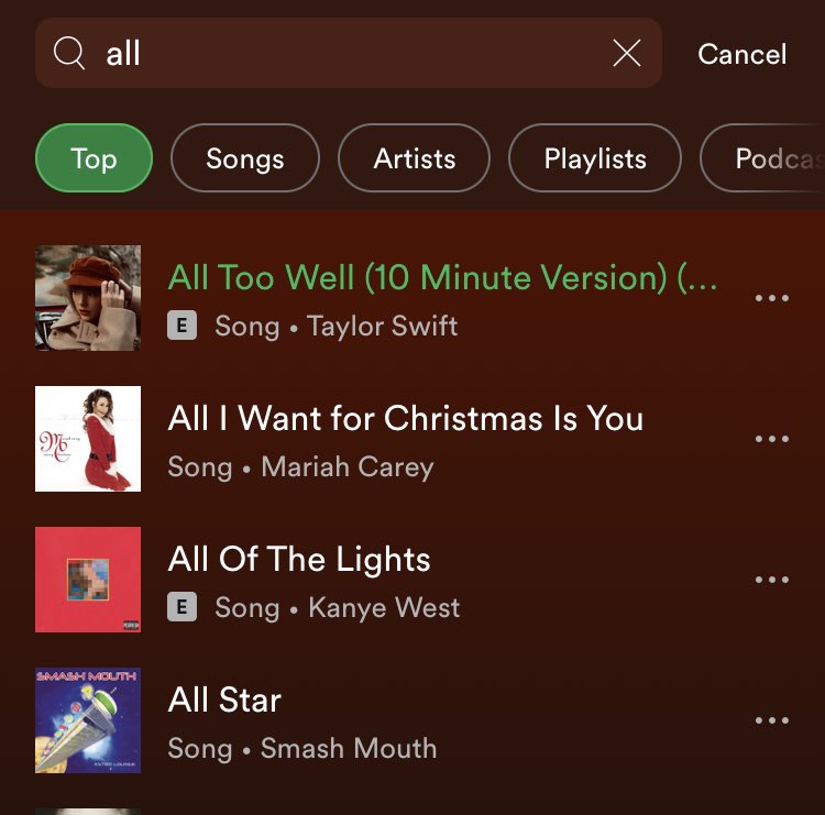 One song for every season, really all you need to listen to.