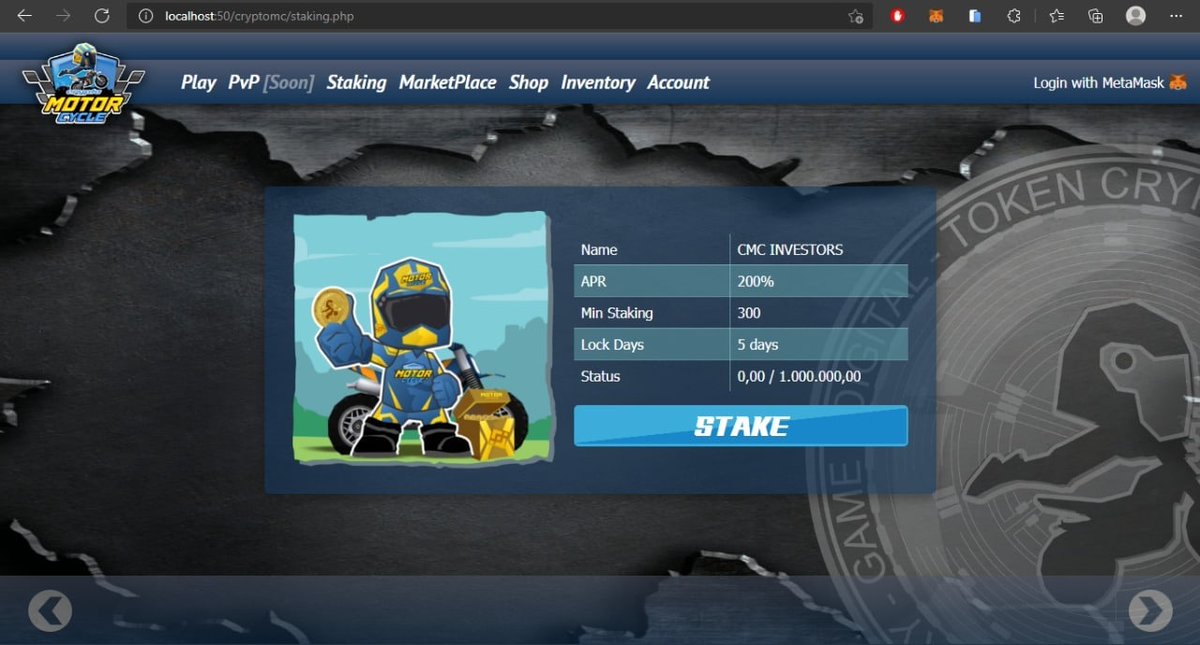 Dear community,

👉On December 24, at 14:00h UTC, we will release a demo test for the new CMC's website.

🚀Stay tunned to our official channels, we will bring further news soon.

🚀The rocket is launching towards the moon, come aboard and enjoy the voyage