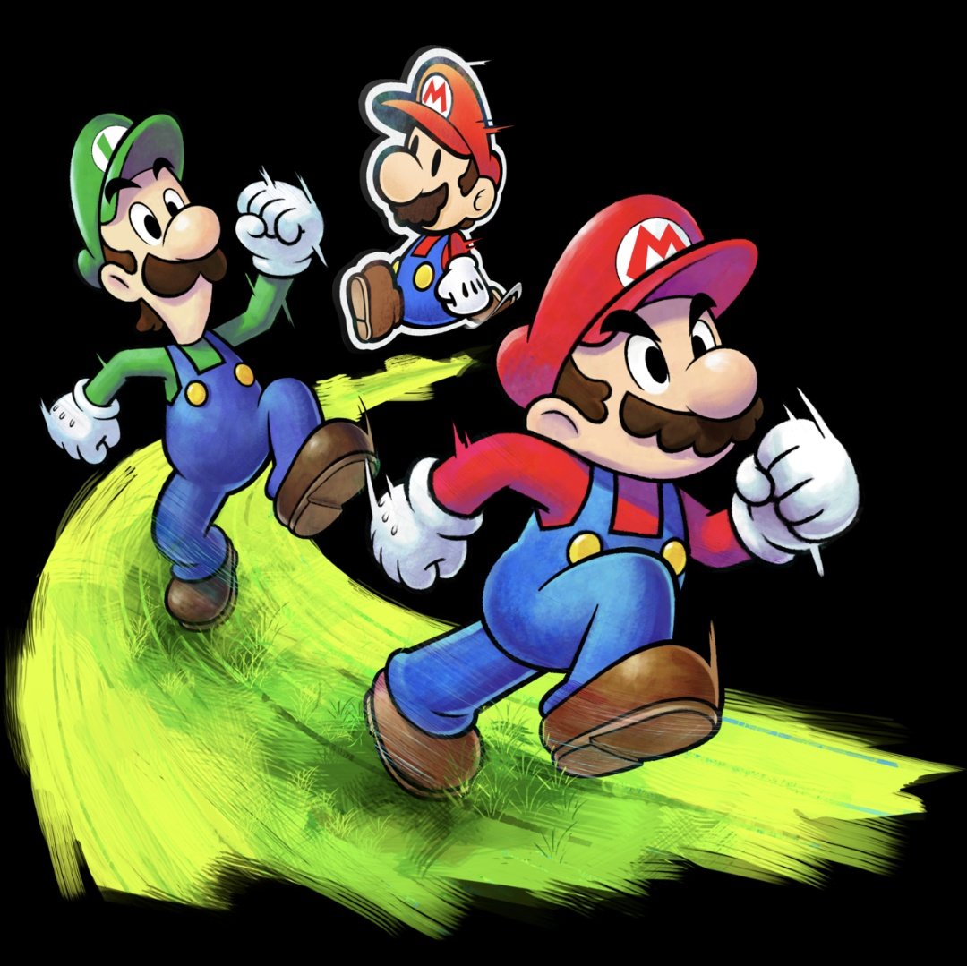 The Mario and Luigi Series has a great Art Style.pic.twitter.com/yQwVljUtLe...