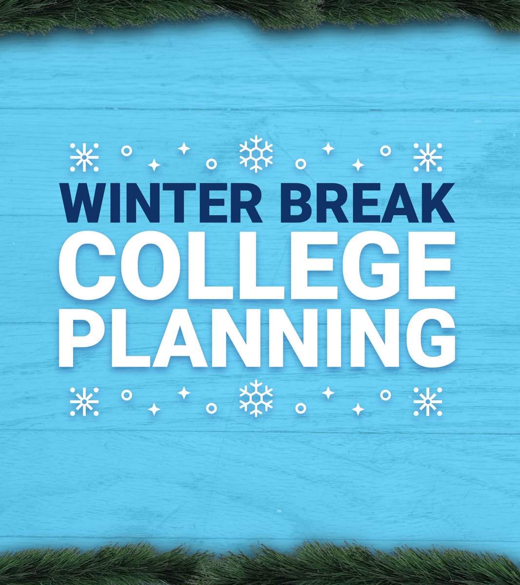 APforStudents's tweet photo. Want to get ahead on college planning? Here are some steps you can take during winter break. ❄️ https://t.co/cTfTnE24LH