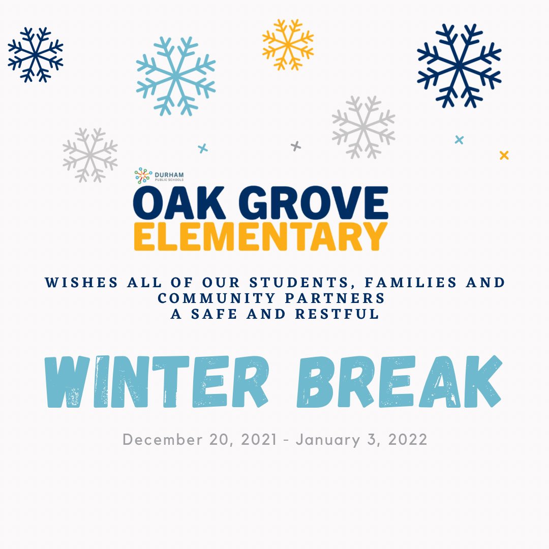 Stay safe and warm! See you in 2022!