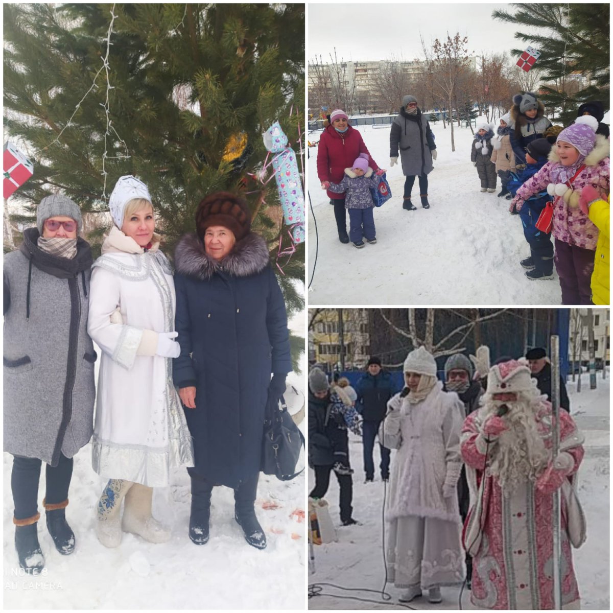 21.12.21г. Сквер Олимпийский.Жи
тели ТОС приняли участие в новогоднем представлении.