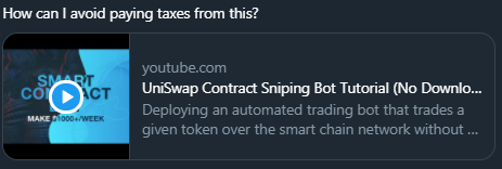 RichardHeartWin's tweet photo. New scam I'm seeing on twitter. Posts random sentence and intro. Funnels you to a youtube tutorial, that if you follow it, you'll lose your money. Don't fall for it. https://t.co/zy8mSLiCUZ