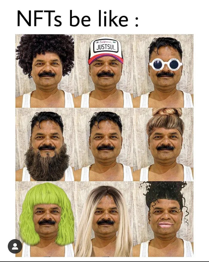 Not mine! But 100% accurate...#NFTs #cryptocurrency #NFTartists #nft