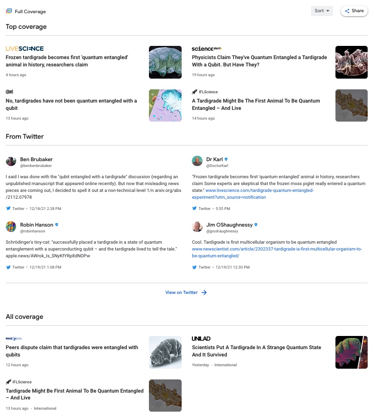 The thing about this news story is that: 1. it got my attention, 2. the contradictory headlines made me think "either some of the media can't be trusted or some of the scientists can't be trusted, probably both," 3. ...and my brain shut off and did not want to read further.