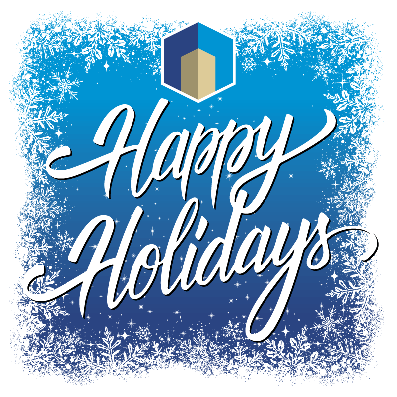 We wish you Happy Holidays and a wonderful New Year!