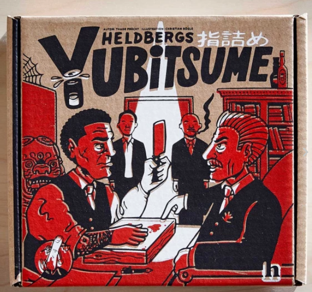 cliquenabend's tweet photo. Yubitsume (Heldbergs) / Herbstneuheit 2021
Wir spielen zu zweit das Reaktions Fingerabschneidespiel in der limitierten Edition.
https://t.co/OGAF3URRUG
#reaktionsspiel #yakuza #funspiel #fingerab https://t.co/afSmKa33xI