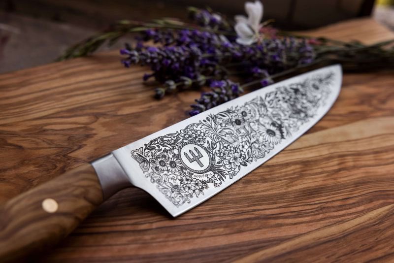 When you’re looking at chef’s knives (daughter has decided to go into cooking rather than use her degree) and come across a <a href="/GordonRamsay/">Gordon Ramsay</a> inspired Hell’s Kitchen knife at a staggering €1000 a knife. Knife is the WÜSTHOF AMICI 1814 from <a href="/Wusthof/">WÜSTHOF LOVERS</a> and limited to 1814 pieces.