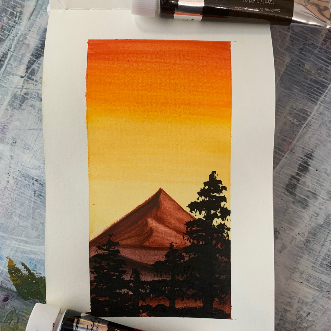 LunarLeoArt's tweet photo. I finally got some definition in a watercolor and whoo!! 😍I'm telling you! Practice practice practice! Don't let the fear of failing stop you from growing 🌿
#artforbreakfast #watercolorchallenge #watercolors #artistsofinstagram https://t.co/2kgyRLZYXm
