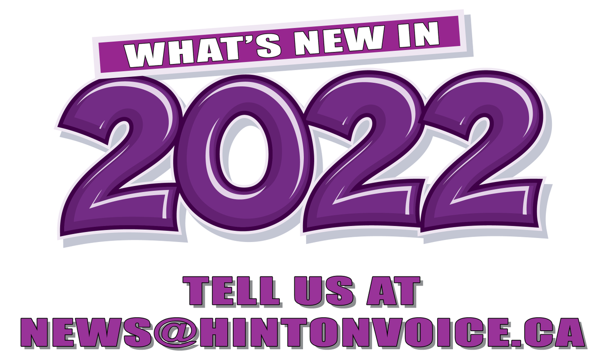 HintonVoiceInc's tweet photo. Hey #MyHinton ... What's new in 2022? Don't forget to let us know what your group is up to in the new year so we can be sure to cover your event. Send details to our email or DM us. #explorehinton https://t.co/NdX6fwSsqx