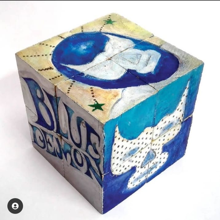 desdela3cuerda's tweet photo. Blue Demon ha sido representado en varias propuestas artísticas, acá una más a cargo de @milchangos 🎨🤼♂️ @BlueDemonjr
.
.
.
#ArteyLuchaLibre #LuchaLibre #Enmascarado #BlueDemon #DemonioAzul #DL3C #Art https://t.co/NBUvTYoSb2