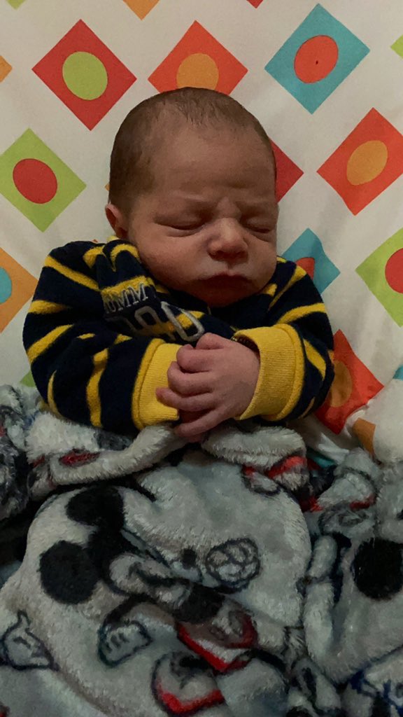 Dear <a href="/Sen_JoeManchin/">Senator Joe Manchin</a>, this is our son Parker. He was born on 12/15/2021. I am unable to breastfeed him so we are strictly formula fed. We would use our child tax credit on buying the cans of formula that cost $25 each plus diapers and all other essentials. Please reconsider.