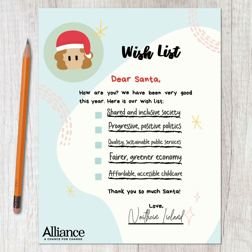 Alliance Party tweet media