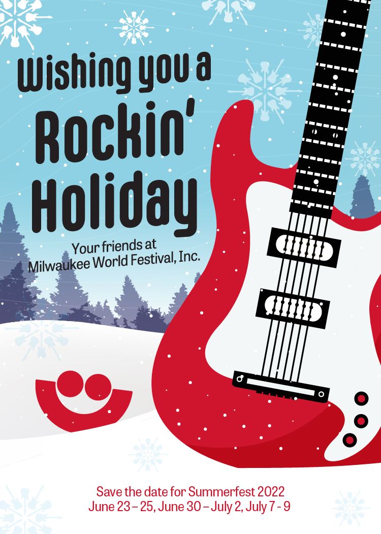Summerfest's tweet image. Wishing you a rockin&apos; holiday, everyone!