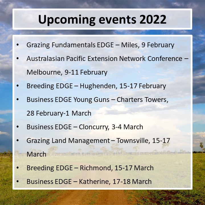 FutureBeef's tweet photo. Book in your next professional development opportunity.

Check out our Events Calendar for more information about any of these events: https://t.co/9zzhi4JizI

@DAFQld @meatlivestock @APENenews @BushAgri @Agri_Events #RuralEvents #BeefBusiness #GrazingLandManagement https://t.co/TB7HRrqFlE