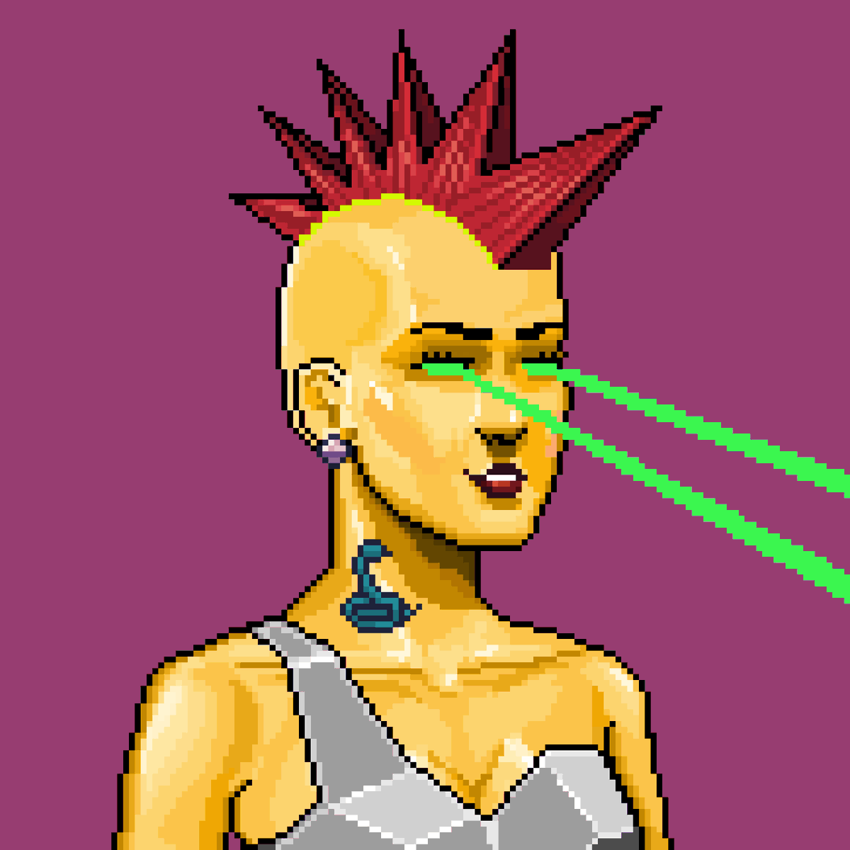 degenzgame's tweet photo. 🚀 Xmas Giveaway - Day 2/5

First 50 Degenz entered who:
1️⃣ Like &amp; Retweet
2️⃣ Follow @degenzgame 

Laser eyes? Looks rare 🤔  
⏰ Winner in 12hrs

#SolanaNFT #NFTGiveaway #Solana  #NFTCommunity #pixelartist @MagicEden_NFT https://t.co/ibcf8bINDG