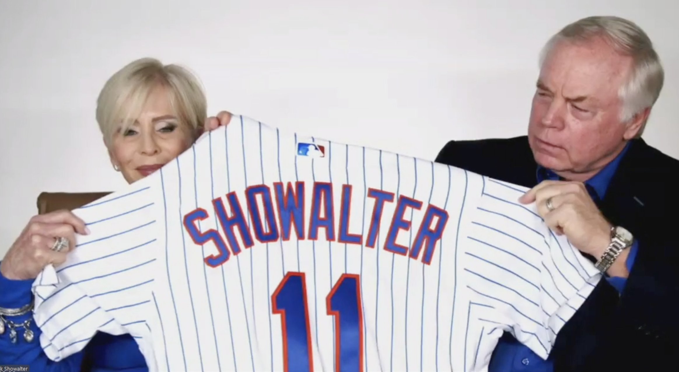 SNY Mets on X: Does Buck Showalter wear a Mets jersey under his jacket  during games? “Let's just say, when they do those (game-worn) giveaways  during the season, whoever gets mine, it's