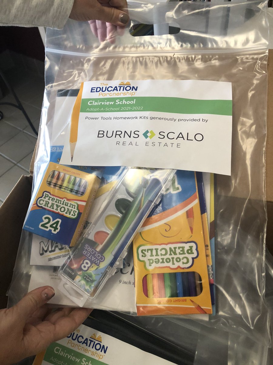 Thank you Educational Partnership and Burns and Scalo for the great gifts! <a href="/EduPartnership/">EducationPartnership</a>