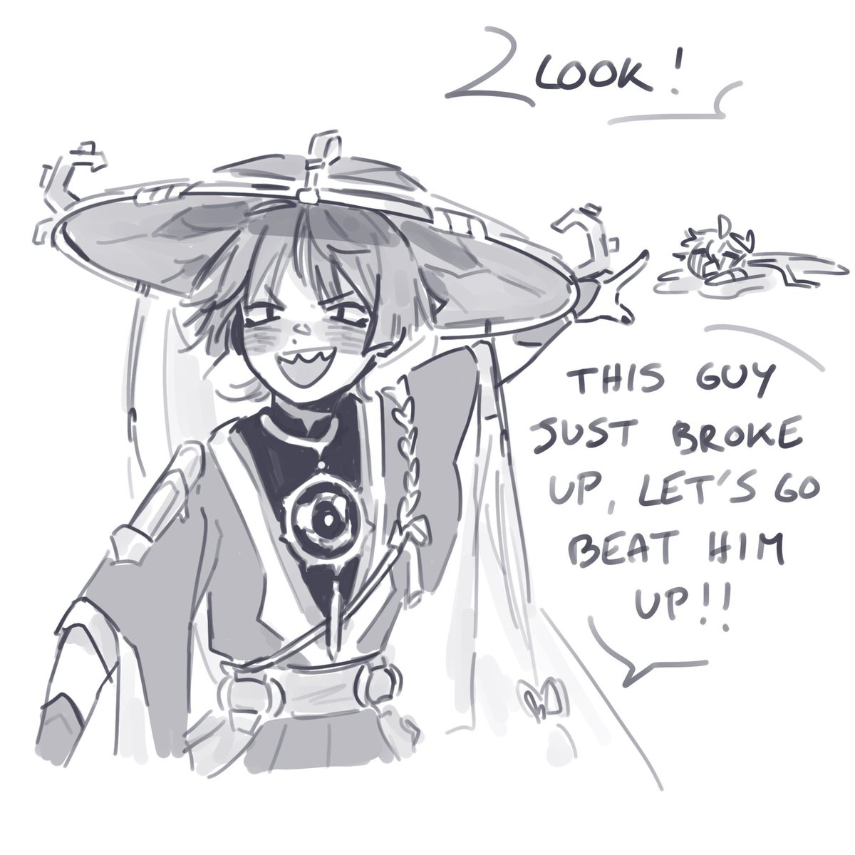 kazuhadoodle's tweet image. bad influence &amp;gt;:(