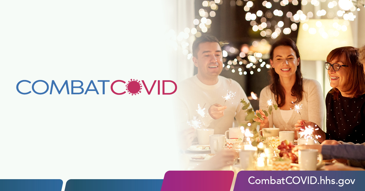 The holidays are about spending time with the ones you love the most. Protect them by learning about your treatment options your family tests positive for #COVID19. To learn about #monoclonalantibodies and other possible treatments, visit go.usa.gov/xeA4v #CombatCOVID