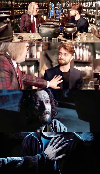 classlandia's tweet photo. “Quienes nos aman, jamás nos dejan. Siempre estarán aquí”. 

Están hablando de Alan Rickman. https://t.co/5dYnKrnJoT
