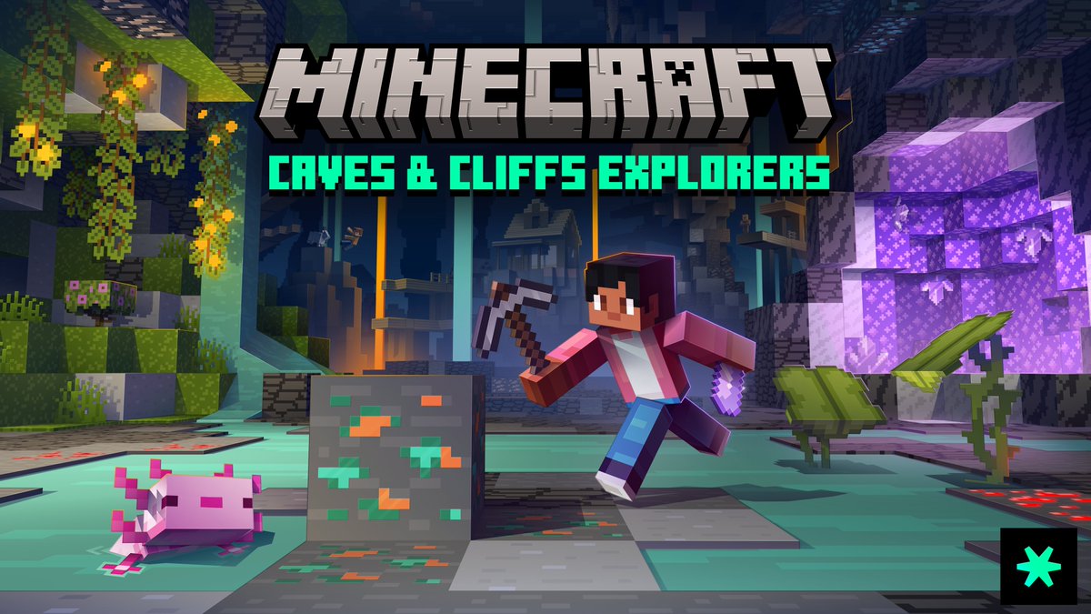 We created the "Caves &amp; Cliffs Explorers" world with <a href="/Microsoft/">Microsoft</a>, teaching players about the new features from <a href="/Minecraft/">Minecraft</a>'s latest update. 

Check it out, it's free!

→ redsto.ne/CC-Explorers-M…