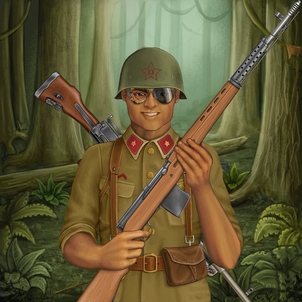 wakopake86's tweet photo. Here's some more of my @BornSoldiersNFT! They're ready to kill some zombies! π§
#BornSoldiers #NFTs #PlayToEarn #NFTGame #Polygon #InHansWeTrust https://t.co/bVxIezn3dV