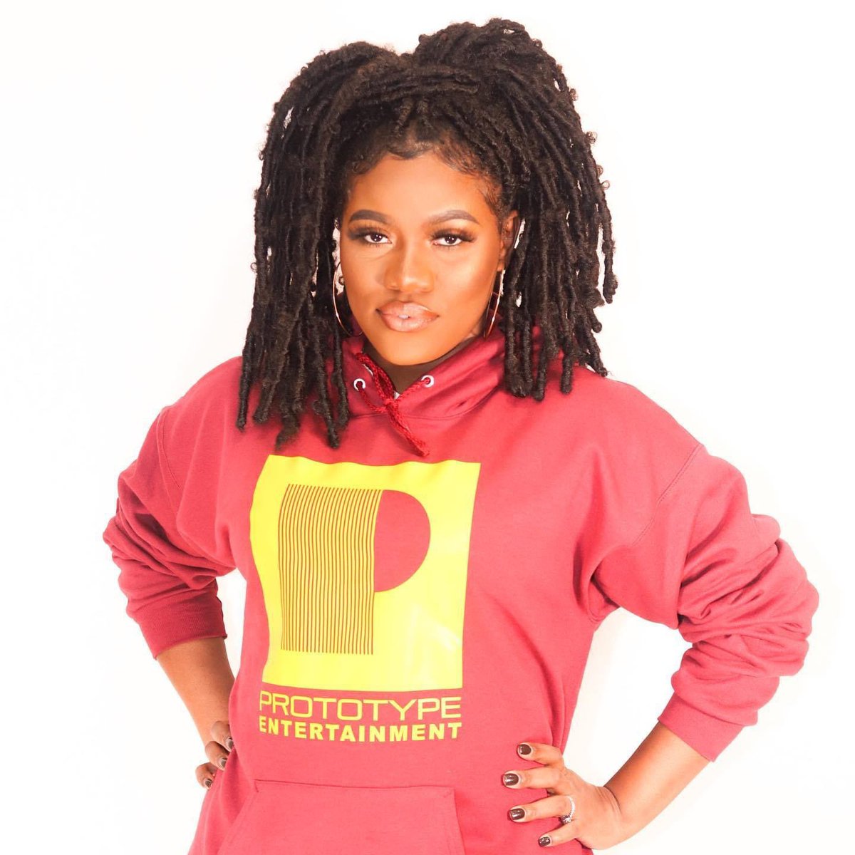PrototypEnt's tweet image. PROTOTYPE ENT campus hoodie 📚Burgundy/Yellow will be available on prototypent.com for Christmas 🎄 on December 25th