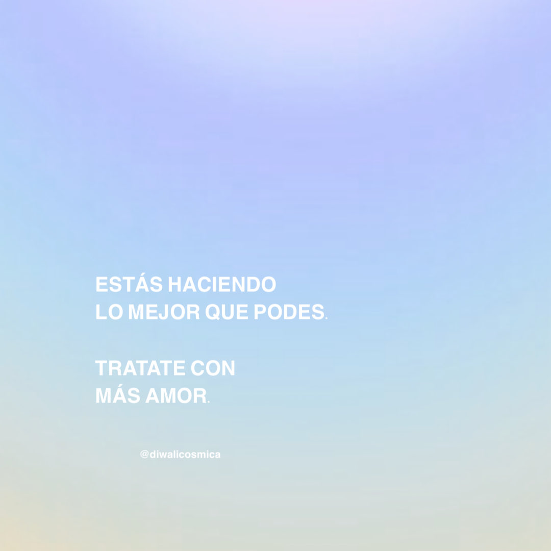 diwalicosmica's tweet photo. Hacer lo mejor que podes es más que suficiente ♥️ https://t.co/uGyBslo4qv