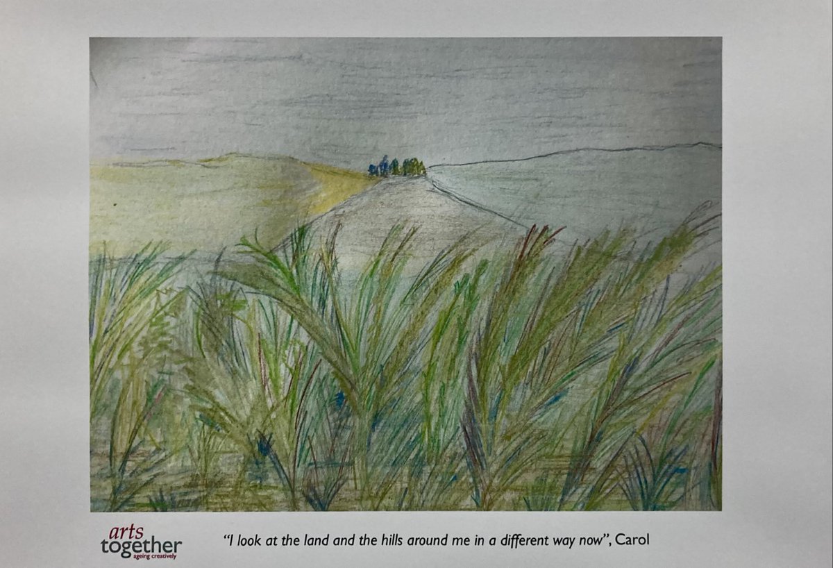 WiltshireMuseum's tweet photo. Not to be missed! The fabulous work of @arts_together Devizes, inspired by our #RaviliousDownlandMan exhibition.
Creations made by elderly isolated people, working with local artist Sue Martin.
Great to see visitors enjoying the group's work when they visit the Museum. https://t.co/rYwgth8xdf